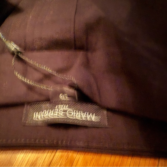 NWT Mario Serrano black pull on capris size L - Picture 3 of 8